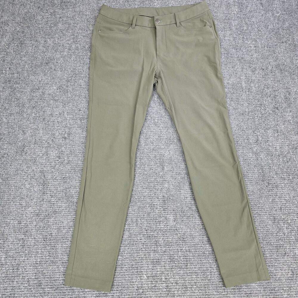 Lululemon ABC Slim Fit Pant Trouser Men’s 33x31 Nomad Khaki Olive LM5AQ2S